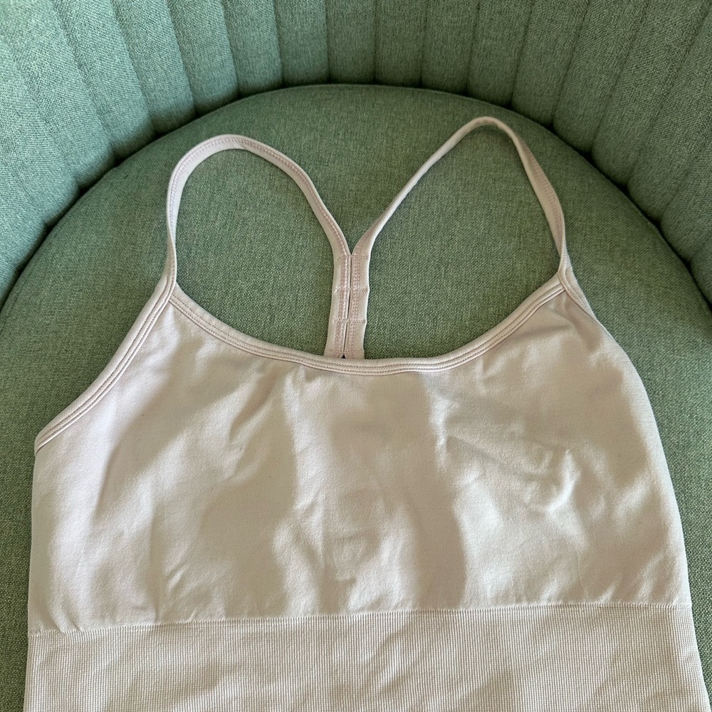 Baby pink workout tank